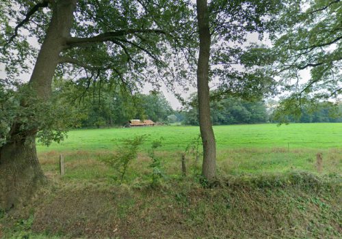 Verlaten ruïne boerderijtje bij Kuiperberg